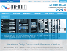Tablet Screenshot of infiniti-it.co.uk